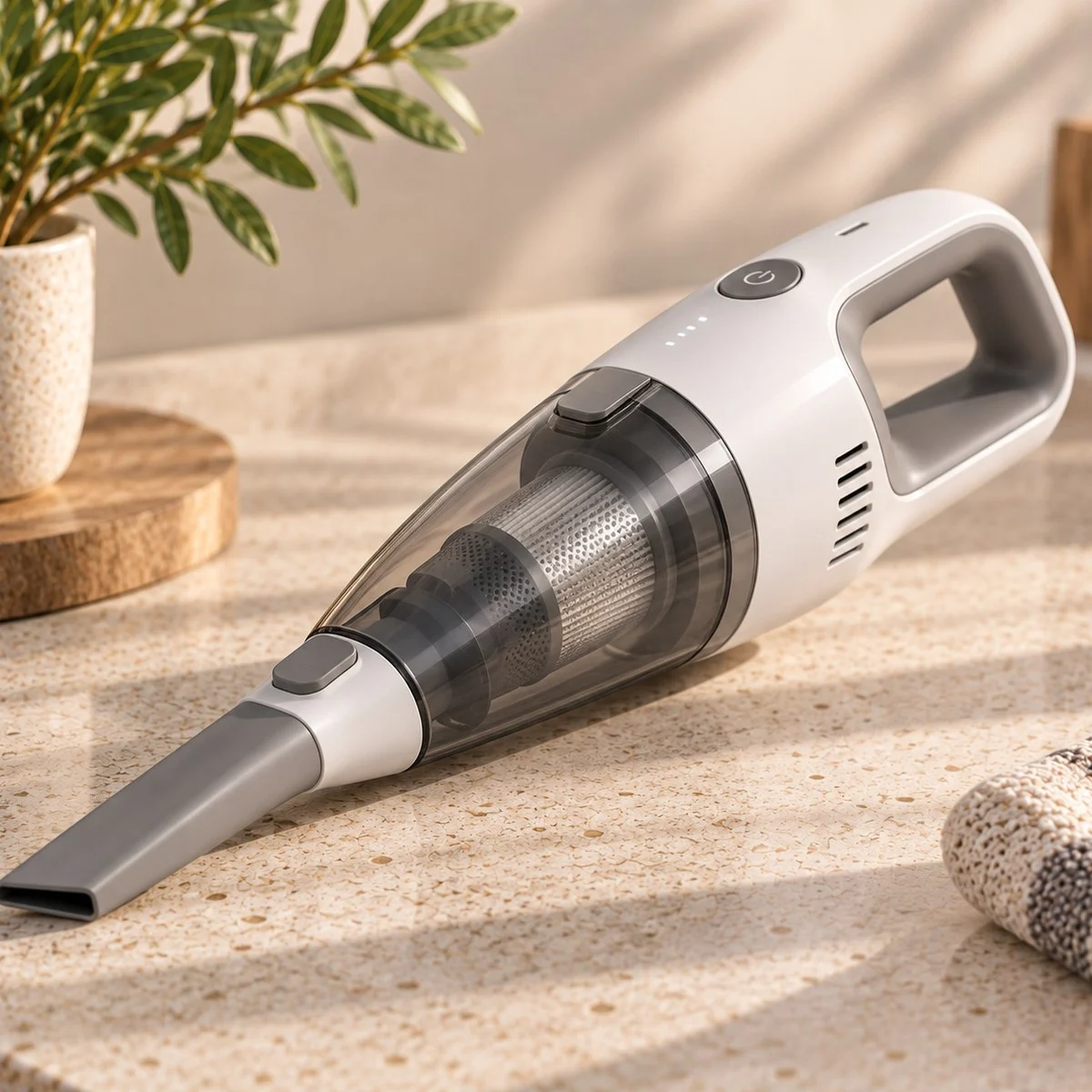 Portable Mini Wireless Vacuum Cleaner 120W Strong Suction Car Home Handheld Vacuum Cleaner USB Rechargeable Cleaning Machine