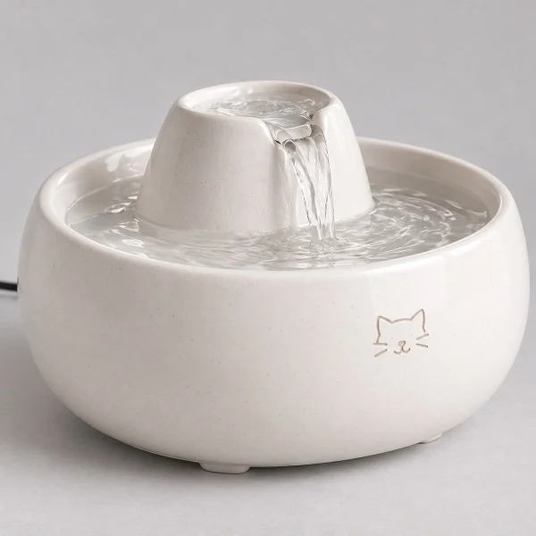Fontaine à eau automatique pour chat
