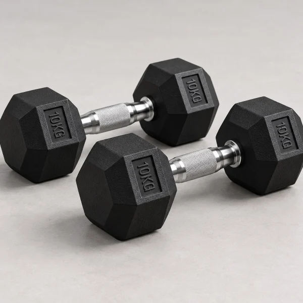 Paire d’haltères hexagonaux 5 kg