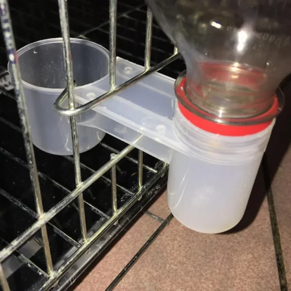 Abreuvoir d'oiseau à bouteille pour cage