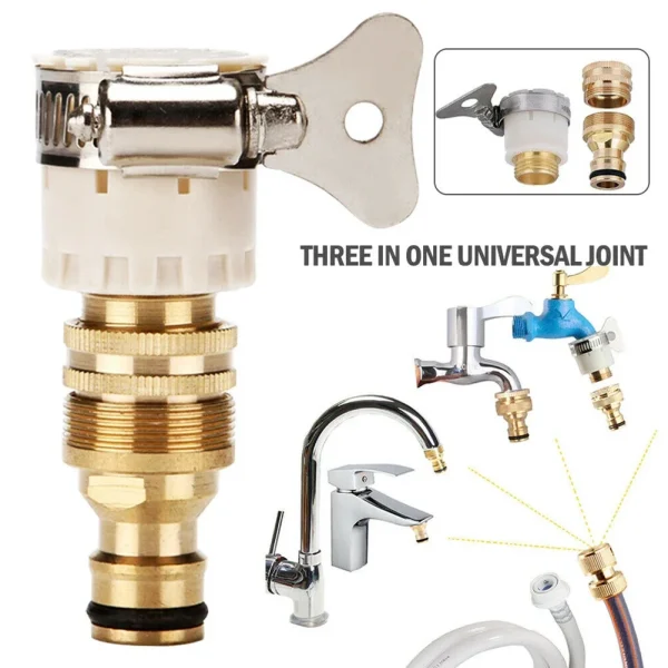 Adaptateur de robinet universel pour tuyau
