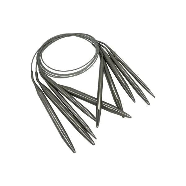 Aiguilles circulaires de plusieurs tailles