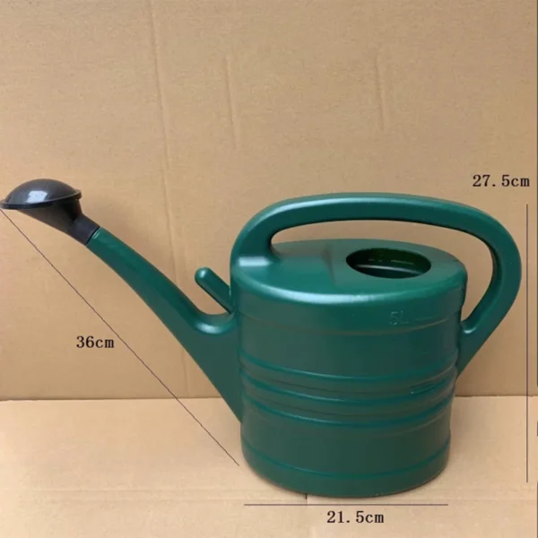 Arrosoir de jardin 5 L vert à pomme