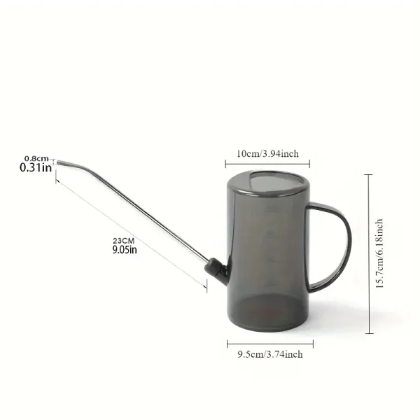 Dimensions de l'arrosoir