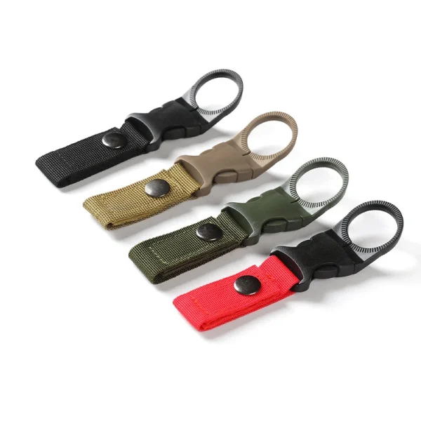 Attache porte-bouteille à sangle