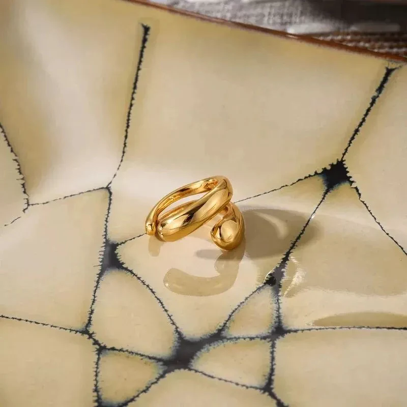Bague d'oreille posée