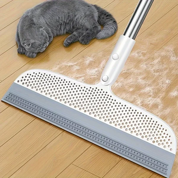 Balai raclette silicone à tête amovible, 30,5 cm