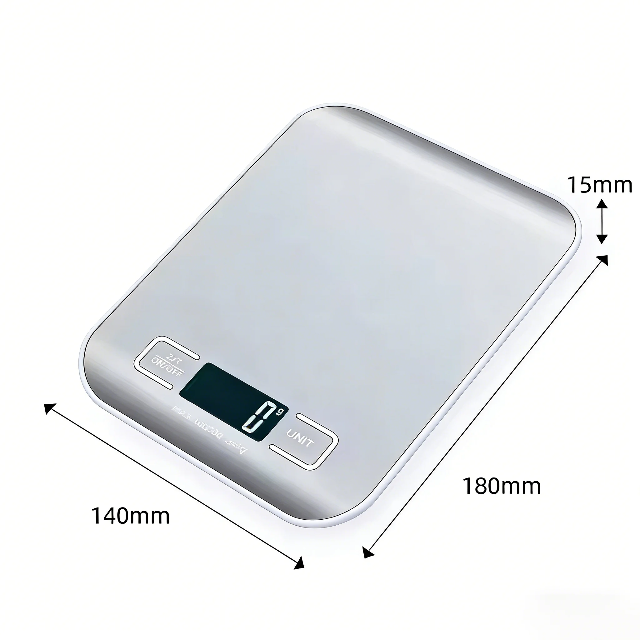 Nettoyage du plateau inox de la balance