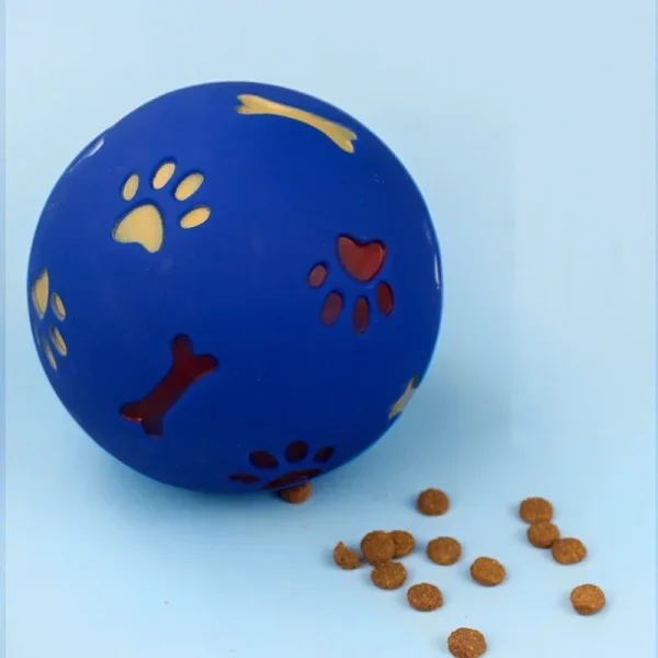 Balle à friandises à ouverture réglable