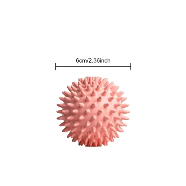 Balle de massage à picots 6 cm pour pieds, dos et trigger points