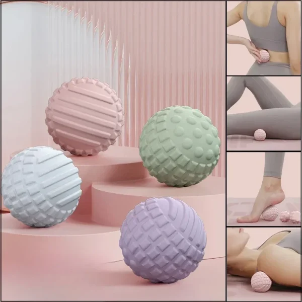 Balle de massage texturée en TPR