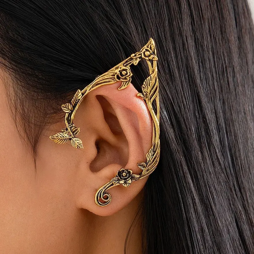 Bijou d'oreille porté