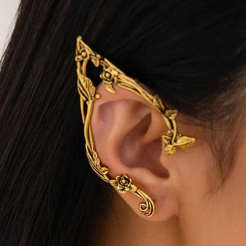 Bijou d'oreille porté