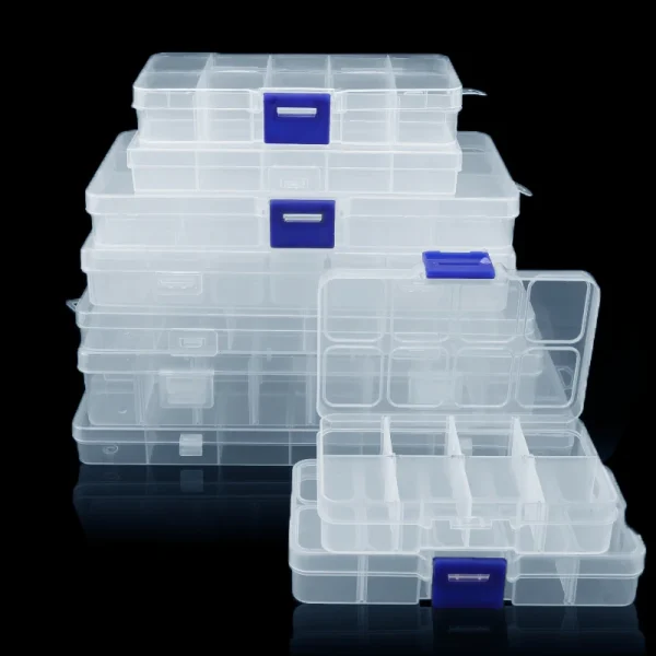 Boîte à compartiments modulables, 9 formats