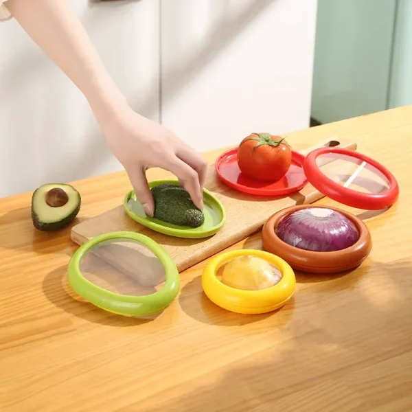 Boîte de conservation pour demi-fruit ou légume