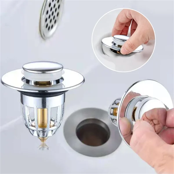 Bonde retirée du lavabo