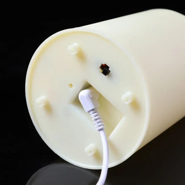 Recharge USB sous la bougie