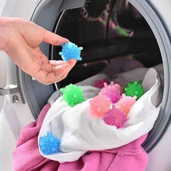 Boules de lavage à picots, lot de 10