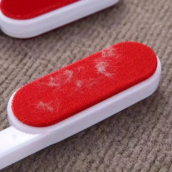 Poils ramassés par la brosse