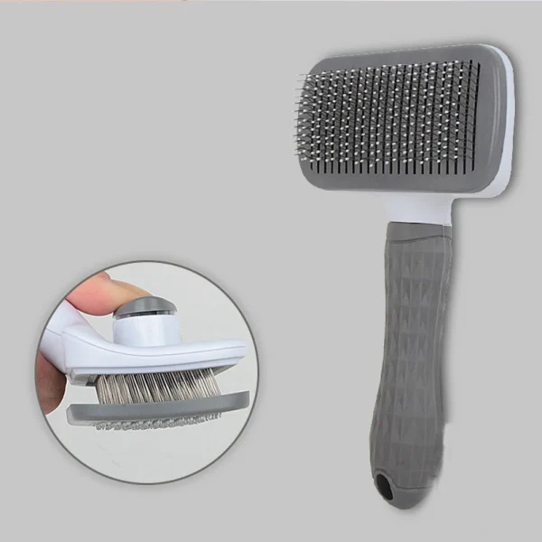 Brosse carrée autonettoyante à picots