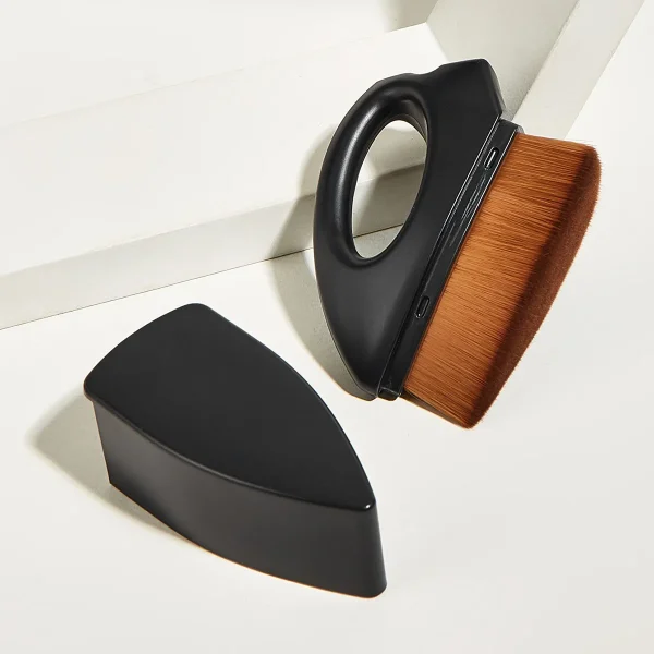 Brosse vinyle ergonomique à couvercle