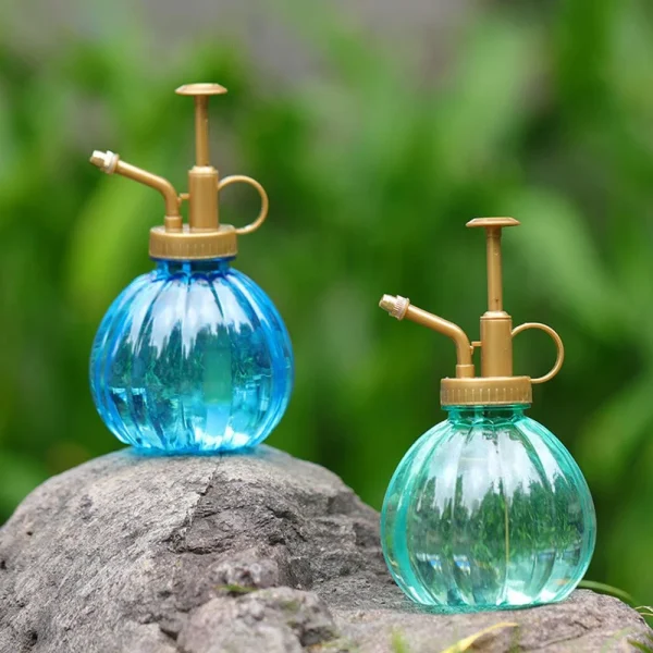 Brumisateur rétro en verre teinté, 350 ml
