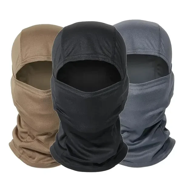 Cagoules coupe-vent sable, noire et grise
