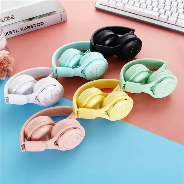 Casque rose