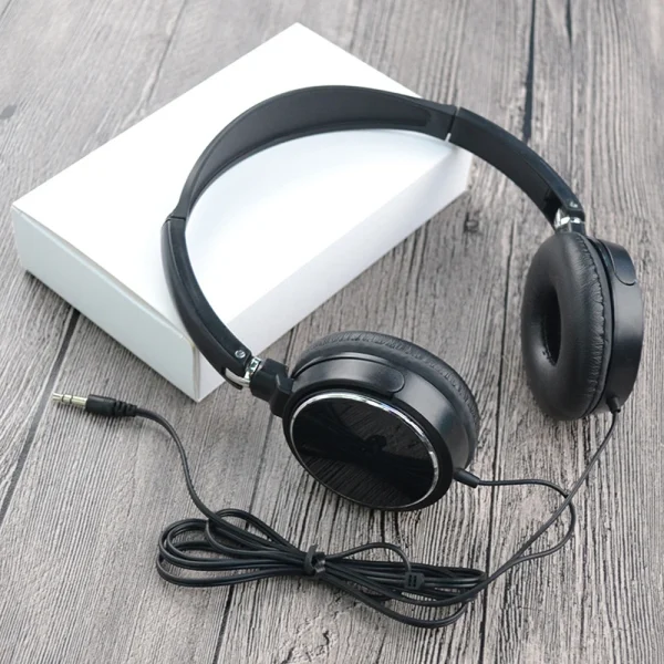 Casque filaire pliable jack 3,5 mm