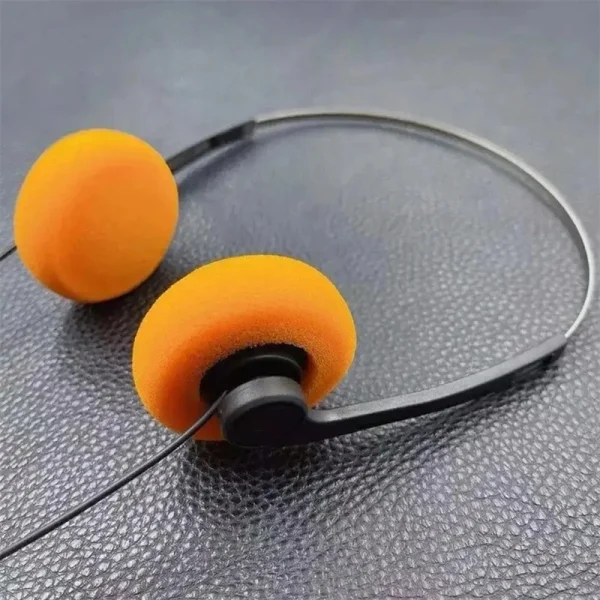 Casque rétro à arceau fin et mousses