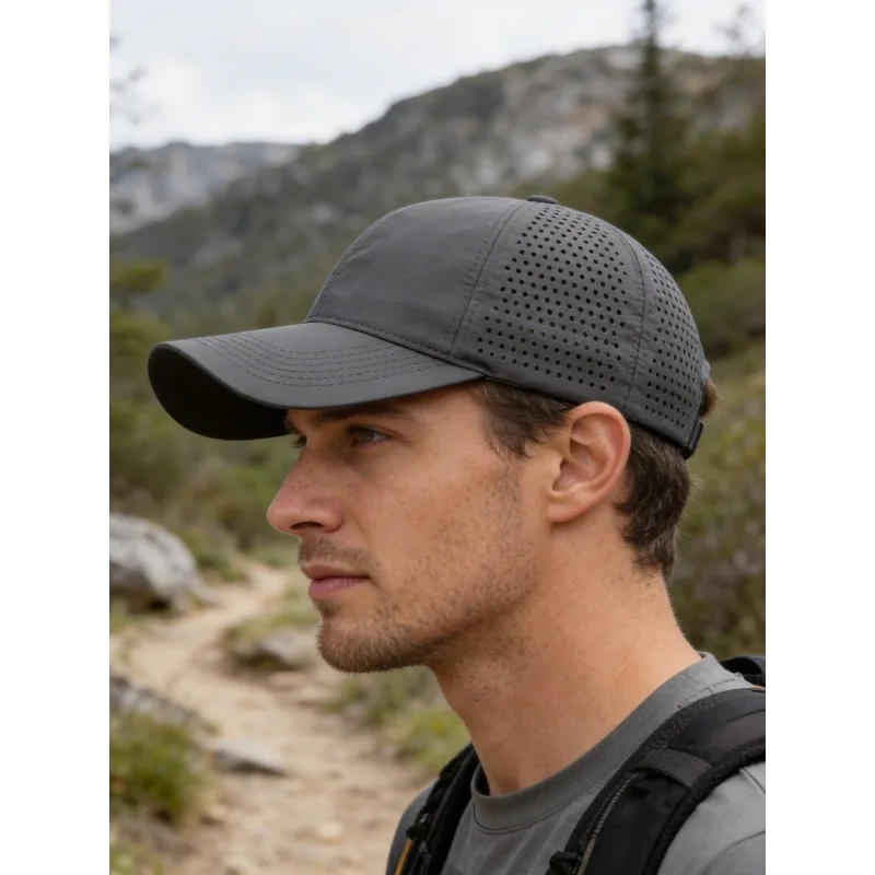 Casquette gris foncé