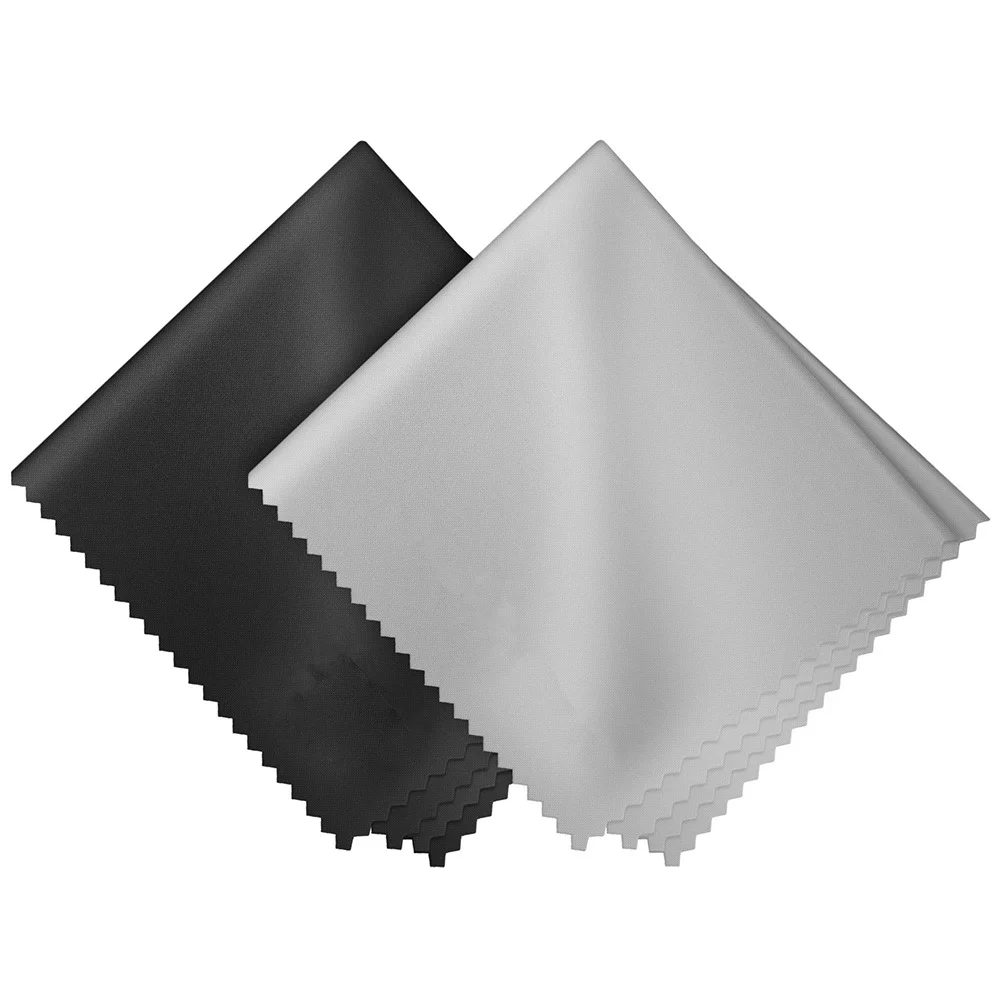 Chiffons noir et gris