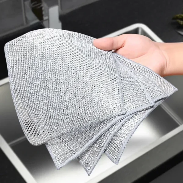 Chiffons à récurer en fil métallique, de 1 à 50