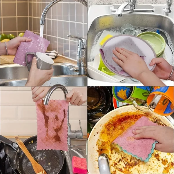 Chiffons en cuisine