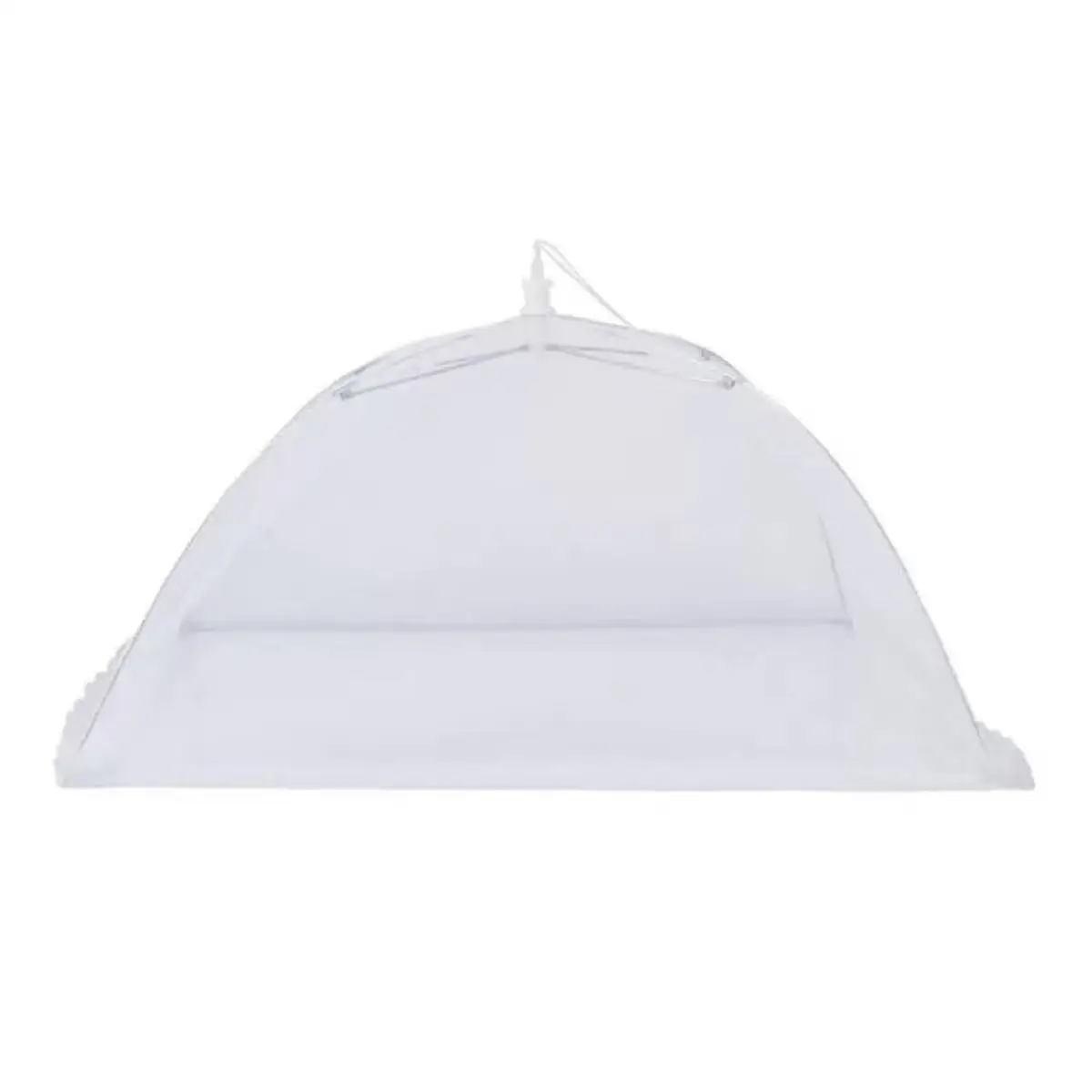 Cloche couvre-plat ouverte, vue de côté