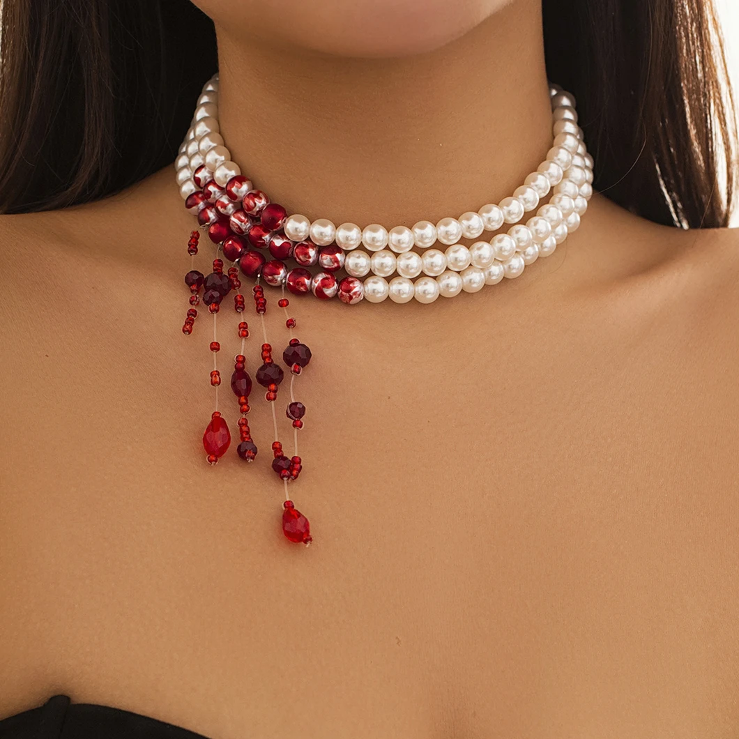 Collier porté