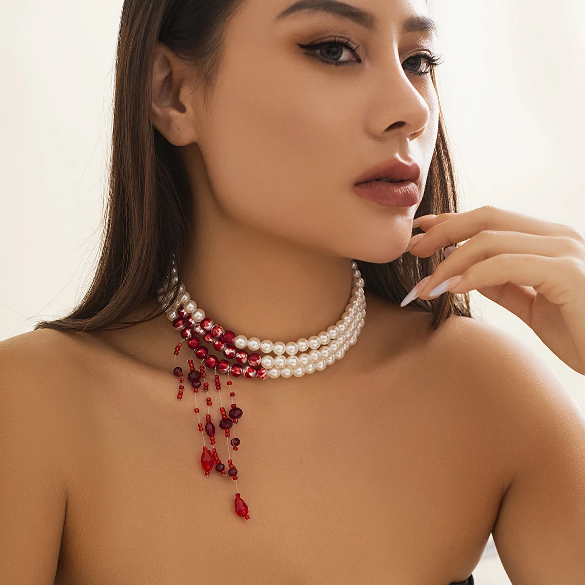 Collier porté