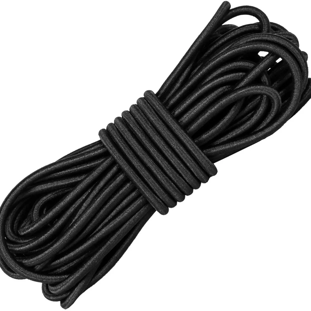Écheveau de cordon élastique noir