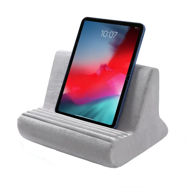 Coussin support pour tablette et liseuse