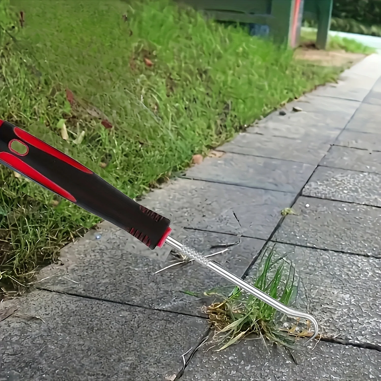 Crochet sur un trottoir