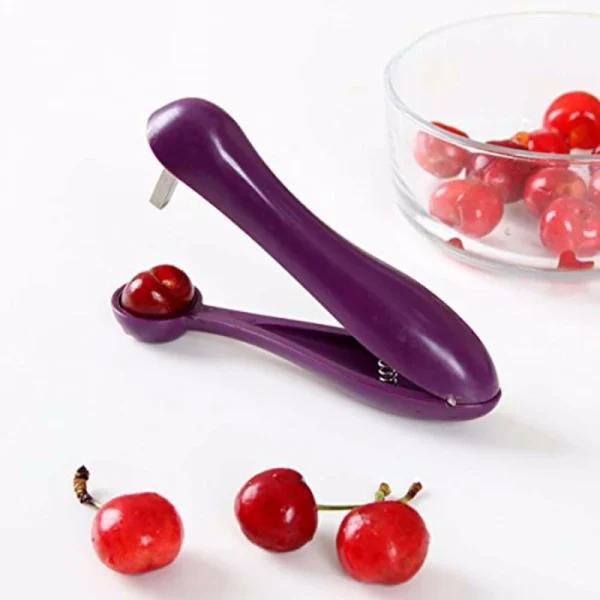 Dénoyauteur violet et cerises
