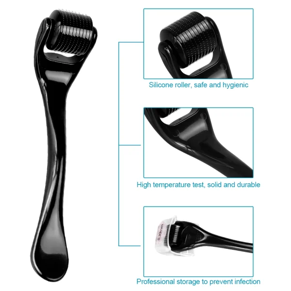 Rouleau en silicone et capot de protection du dermaroller