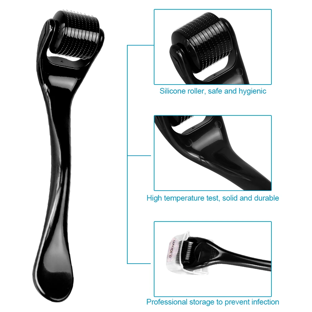 Rouleau en silicone et capot de protection du dermaroller