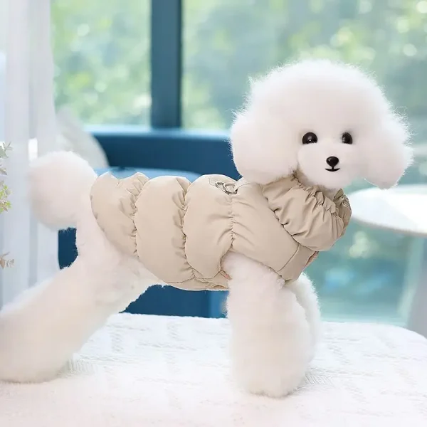 Doudoune matelassée pour chien