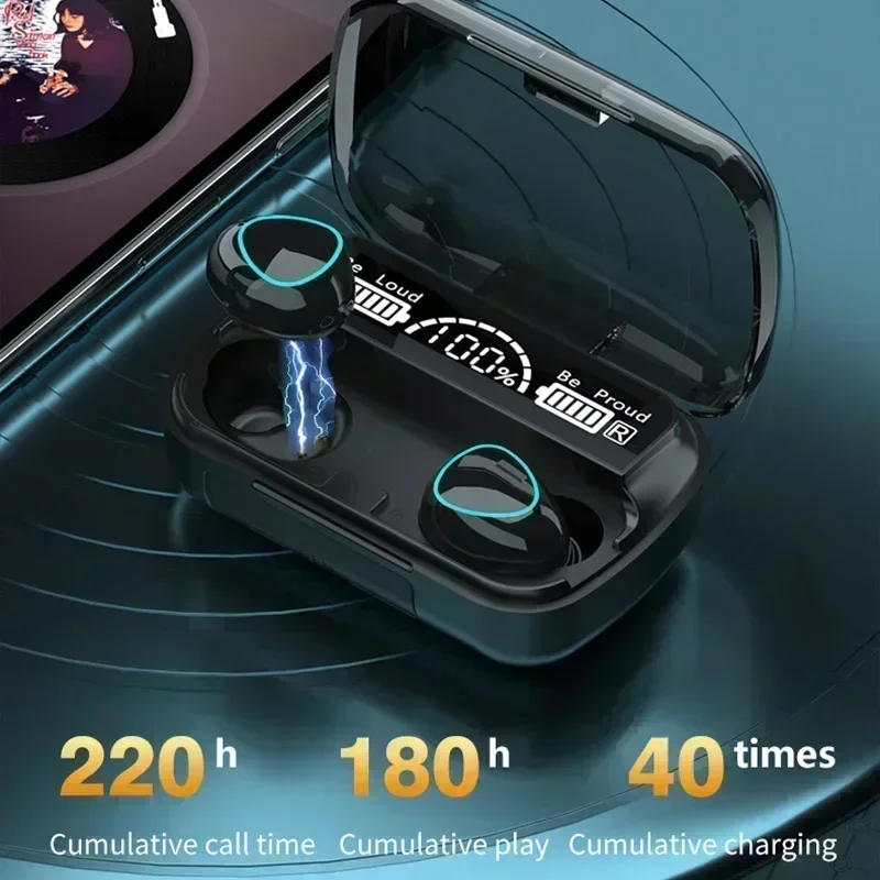 Autonomie cumulée des écouteurs M10
