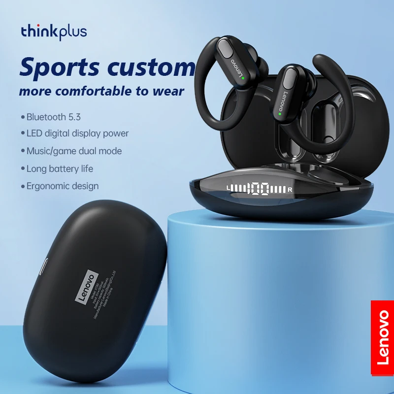 Écouteurs sport Lenovo XT80 avec boîtier