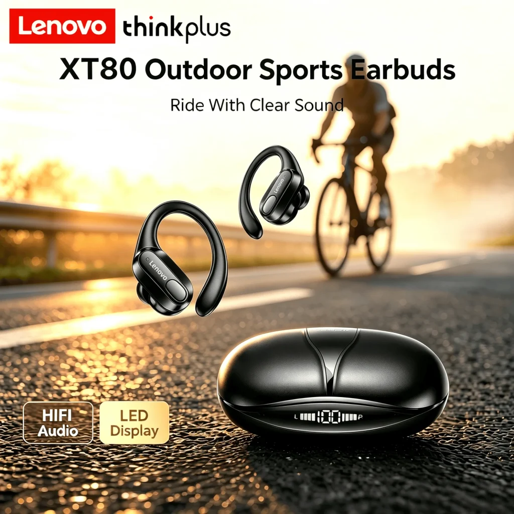 Écouteurs XT80 pour le vélo et la course