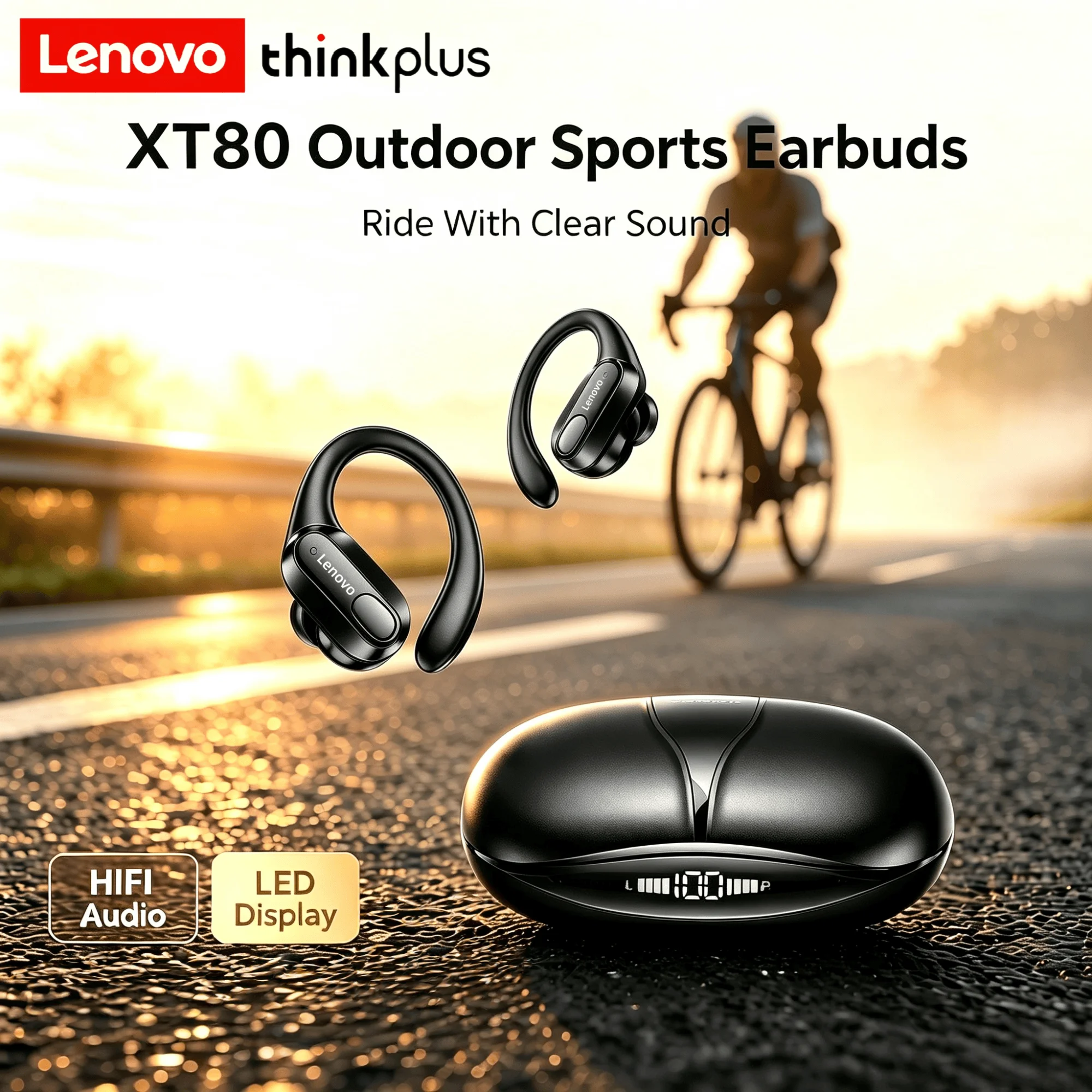 Écouteurs XT80 pour le vélo et la course