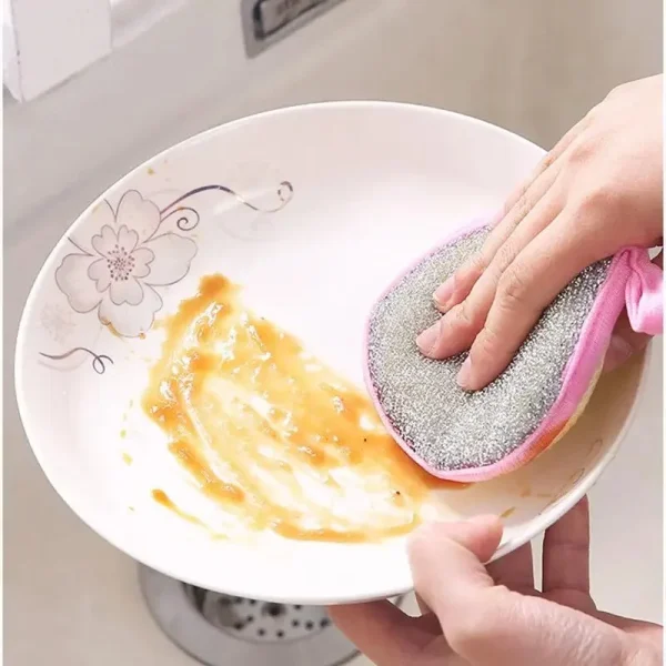 Nettoyage d'une assiette