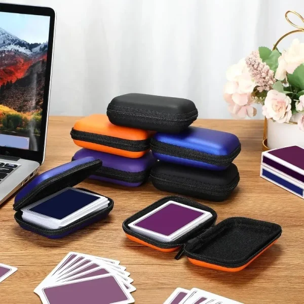 Étui rigide zippé pour chargeurs et écouteurs